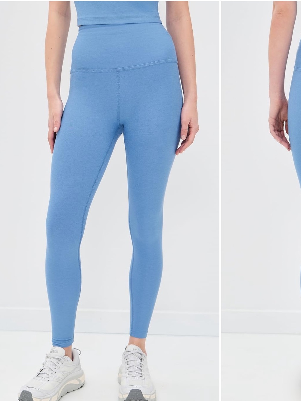 Beyond Yoga Spacedye Midi Leggings — Light Blue